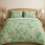 Duvet Cover Set, 132 Thread Count 100% Cotton