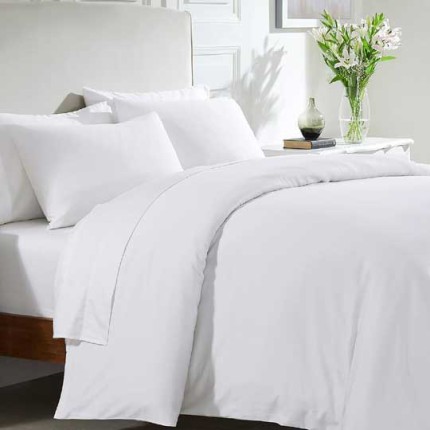 Duvet Cover Set, Premium 200 Thread Count 100% Cotton