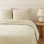 Duvet Cover Set, 144 Thread Count 100% Cotton