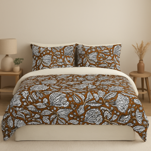 Duvet Cover Set, 144 Thread Count 100% Cotton