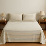 Fitted Sheet Set, 200 Thread Count 100% Cotton Satin