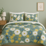 Duvet Cover Set, 144 Thread Count 100% Cotton