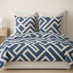 Duvet Cover Set, 144 Thread Count 100% Cotton