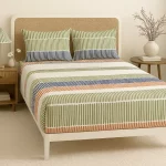 Fitted Sheet Set, 144 Thread Count 100% Cotton