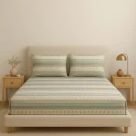Fitted Sheet Set, 144 Thread Count 100% Cotton