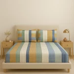 Fitted Sheet Set, 144 Thread Count 100% Cotton