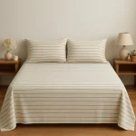 Fitted Sheet Set, 200 Thread Count 100% Cotton Satin
