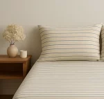 Fitted Sheet Set, 200 Thread Count 100% Cotton Satin - Image 2