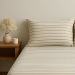 Fitted Sheet Set, 200 Thread Count 100% Cotton Satin - Image 2