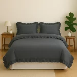 Duvet Cover Set, Premium 180 Thread Count 100% Cotton