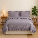 Duvet Cover Set, Premium 180 Thread Count 100% Cotton